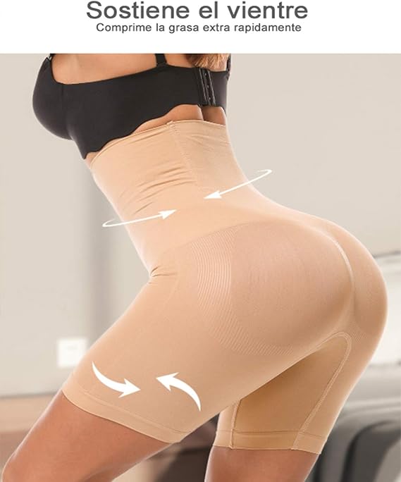 ✨ SHORT FAJA MOLDEADOR | Control Abdominal + Realce Natural ✨